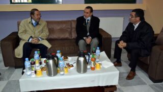 Visite ambassadeur Espagne Fernando Moran Calvo Sotelo universite Bejaia FLL 23 Mars 2021 08