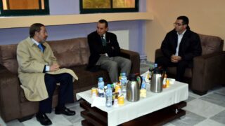 Visite ambassadeur Espagne Fernando Moran Calvo Sotelo universite Bejaia FLL 23 Mars 2021 17