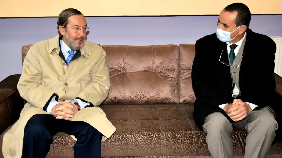 Home 2 Visite de son excellence l’ ambassadeur du Royaume d’Espagne, Monsieur Fernando Moran Calvo-Sotelo
