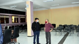 Visite de travail de son Excellence lAmbassadeur du Mozambique en Algerie M CARVALHO MUARIA a luniversite de Bejaia le 16 04 20