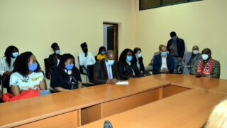 Visite de travail de son Excellence lAmbassadeur du Mozambique en Algerie M CARVALHO MUARIA a luniversite de Bejaia le 16 04 20 08