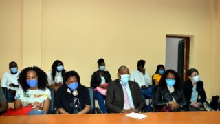 Visite de travail de son Excellence lAmbassadeur du Mozambique en Algerie M CARVALHO MUARIA a luniversite de Bejaia le 16 04 20 11