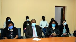 Visite de travail de son Excellence lAmbassadeur du Mozambique en Algerie M CARVALHO MUARIA a luniversite de Bejaia le 16 04 20 12