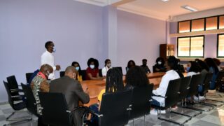 Visite de travail de son Excellence lAmbassadeur du Mozambique en Algerie M CARVALHO MUARIA a luniversite de Bejaia le 16 04 20 30