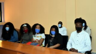 Visite de travail de son Excellence lAmbassadeur du Mozambique en Algerie M CARVALHO MUARIA a luniversite de Bejaia le 16 04 20 47