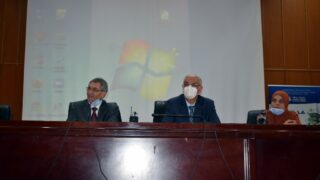 Ceremonie d installatio officielle du Pr BENAICHE Abdelkrim nouveau Recteur de l universite Abderrahmane MIRA de Bejaia le mar 10