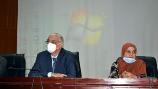 Ceremonie d installatio officielle du Pr BENAICHE Abdelkrim nouveau Recteur de l universite Abderrahmane MIRA de Bejaia le mar 12