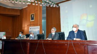 Ceremonie d installatio officielle du Pr BENAICHE Abdelkrim nouveau Recteur de l universite Abderrahmane MIRA de Bejaia le mar 13