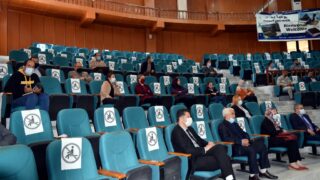 Ceremonie d installatio officielle du Pr BENAICHE Abdelkrim nouveau Recteur de l universite Abderrahmane MIRA de Bejaia le mar 18