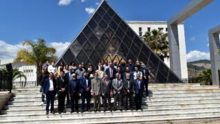 Ceremonie d installatio officielle du Pr BENAICHE Abdelkrim nouveau Recteur de l universite Abderrahmane MIRA de Bejaia le mar 20