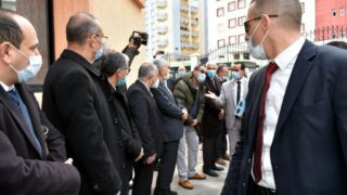 Ceremonie d installatio officielle du Pr BENAICHE Abdelkrim nouveau Recteur de l universite Abderrahmane MIRA de Bejaia le mar 23