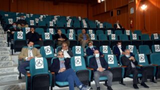 Ceremonie d installatio officielle du Pr BENAICHE Abdelkrim nouveau Recteur de l universite Abderrahmane MIRA de Bejaia le mar 29