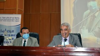 Ceremonie d installatio officielle du Pr BENAICHE Abdelkrim nouveau Recteur de l universite Abderrahmane MIRA de Bejaia le mar 44