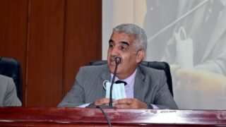 Ceremonie d installatio officielle du Pr BENAICHE Abdelkrim nouveau Recteur de l universite Abderrahmane MIRA de Bejaia le mar 45
