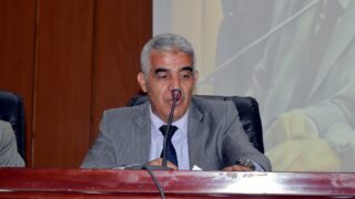 Ceremonie d installatio officielle du Pr BENAICHE Abdelkrim nouveau Recteur de l universite Abderrahmane MIRA de Bejaia le mar 46