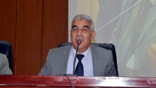 Ceremonie d installatio officielle du Pr BENAICHE Abdelkrim nouveau Recteur de l universite Abderrahmane MIRA de Bejaia le mar 47