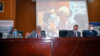 Ceremonie d installatio officielle du Pr BENAICHE Abdelkrim nouveau Recteur de l universite Abderrahmane MIRA de Bejaia le mar 48