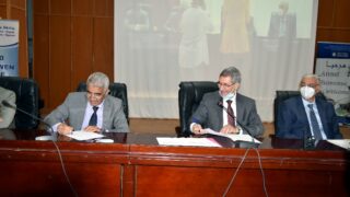 Ceremonie d installatio officielle du Pr BENAICHE Abdelkrim nouveau Recteur de l universite Abderrahmane MIRA de Bejaia le mar 50
