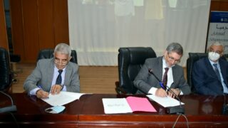 Ceremonie d installatio officielle du Pr BENAICHE Abdelkrim nouveau Recteur de l universite Abderrahmane MIRA de Bejaia le mar 53