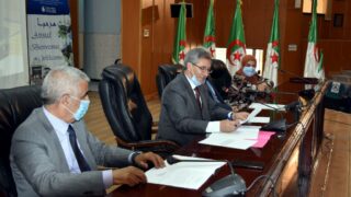 Ceremonie d installatio officielle du Pr BENAICHE Abdelkrim nouveau Recteur de l universite Abderrahmane MIRA de Bejaia le mar 60