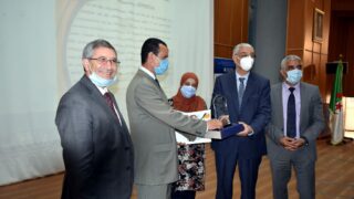 Ceremonie d installatio officielle du Pr BENAICHE Abdelkrim nouveau Recteur de l universite Abderrahmane MIRA de Bejaia le mar 66
