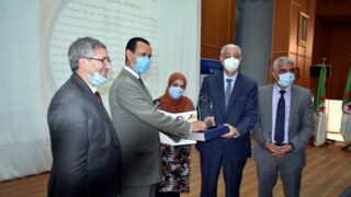 Ceremonie d installatio officielle du Pr BENAICHE Abdelkrim nouveau Recteur de l universite Abderrahmane MIRA de Bejaia le mar 67