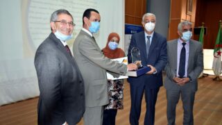 Ceremonie d installatio officielle du Pr BENAICHE Abdelkrim nouveau Recteur de l universite Abderrahmane MIRA de Bejaia le mar 68