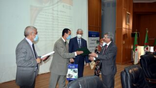 Ceremonie d installatio officielle du Pr BENAICHE Abdelkrim nouveau Recteur de l universite Abderrahmane MIRA de Bejaia le mar 77