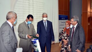 Ceremonie d installatio officielle du Pr BENAICHE Abdelkrim nouveau Recteur de l universite Abderrahmane MIRA de Bejaia le mar 78