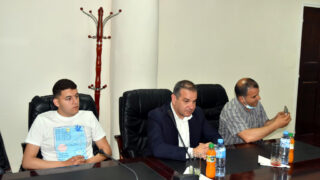 Signature de convention cadre de cooperation entre luniversite de Bejaia et VMS Industrie 14 06 2021 03