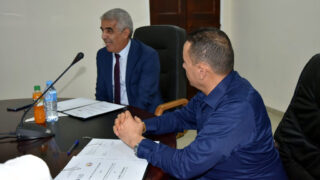 Signature de convention cadre de cooperation entre luniversite de Bejaia et VMS Industrie 14 06 2021 07