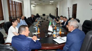 Signature de convention cadre de cooperation entre luniversite de Bejaia et VMS Industrie 14 06 2021 08