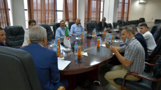 Signature de convention cadre de cooperation entre luniversite de Bejaia et VMS Industrie 14 06 2021 10