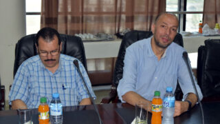 Signature de convention cadre de cooperation entre luniversite de Bejaia et VMS Industrie 14 06 2021 12