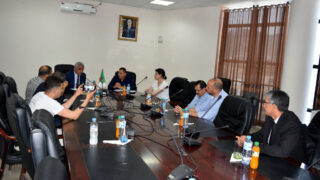 Signature de convention cadre de cooperation entre luniversite de Bejaia et VMS Industrie 14 06 2021 15