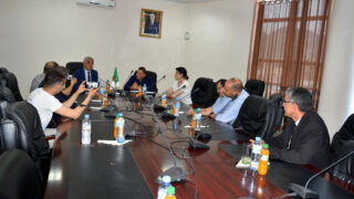 Signature de convention cadre de cooperation entre luniversite de Bejaia et VMS Industrie 14 06 2021 16