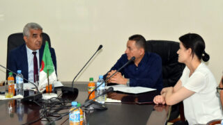 Signature de convention cadre de cooperation entre luniversite de Bejaia et VMS Industrie 14 06 2021 19