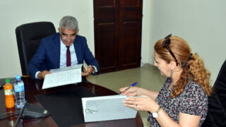 Signature de convention cadre de cooperation entre luniversite de Bejaia et lInstitut National Specialise dans la Formation 29