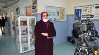 Campagne de vaccination contre le virus COVID 19 au profit de la communaute universitaire 17 janvier 2022.06 1