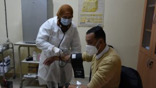 Campagne de vaccination contre le virus COVID 19 au profit de la communaute universitaire 17 janvier 2022.20 1