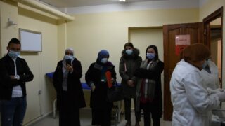 Campagne de vaccination contre le virus COVID 19 au profit de la communaute universitaire 17 janvier 2022.21 1