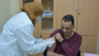 Campagne de vaccination contre le virus COVID 19 au profit de la communaute universitaire 17 janvier 2022.33 1