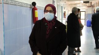 Campagne de vaccination contre le virus COVID 19 au profit de la communaute universitaire 17 janvier 2022.39