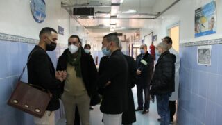 Campagne de vaccination contre le virus COVID 19 au profit de la communaute universitaire 17 janvier 2022.46 1