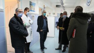 Campagne de vaccination contre le virus COVID 19 au profit de la communaute universitaire 17 janvier 2022.47 1