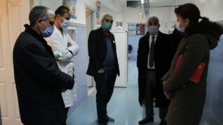 Campagne de vaccination contre le virus COVID 19 au profit de la communaute universitaire 17 janvier 2022.48 1