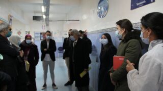 Campagne de vaccination contre le virus COVID 19 au profit de la communaute universitaire 17 janvier 2022.51 1