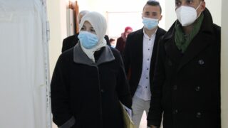 Campagne de vaccination contre le virus COVID 19 au profit de la communaute universitaire 17 janvier 2022.56 1