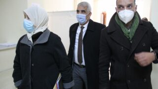 Campagne de vaccination contre le virus COVID 19 au profit de la communaute universitaire 17 janvier 2022.57 1