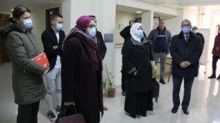 Campagne de vaccination contre le virus COVID 19 au profit de la communaute universitaire 17 janvier 2022.61 1